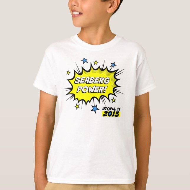 Seaberg Power! KinderT - Shirt (Vorderseite)