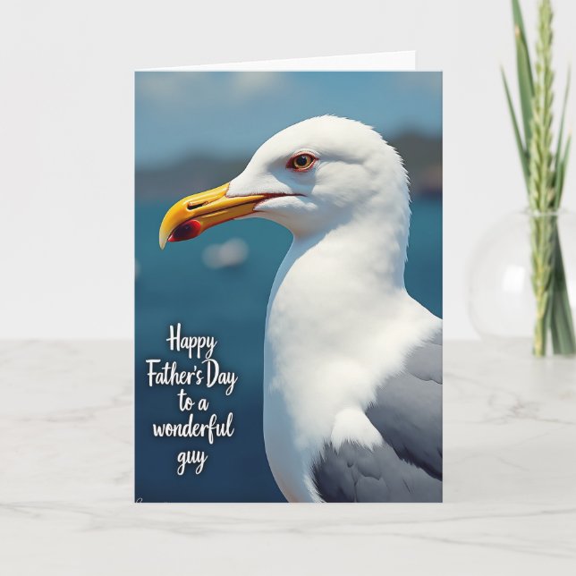 Seabird Wunderbarer Typ Karte (Vorderseite)