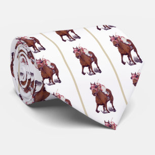 Seabiscuit besiegt Kriegsadmiral im Race Neck Tie Krawatte