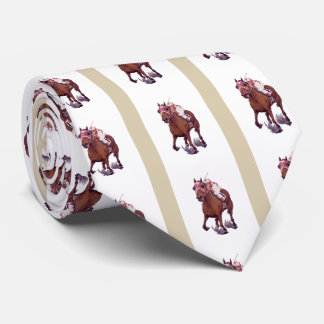 Seabiscuit besiegt Kriegsadmiral im Race Neck Tie Krawatte