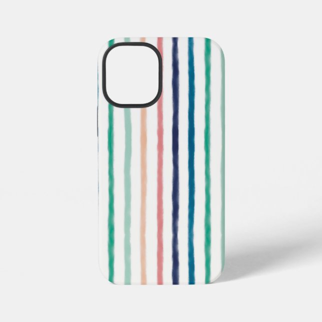 Seabreeze Streifen iPhone 12 Mini Hülle (Rückseite)
