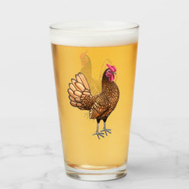 Seabright kleine Huhn-Glas-Trommel Glas