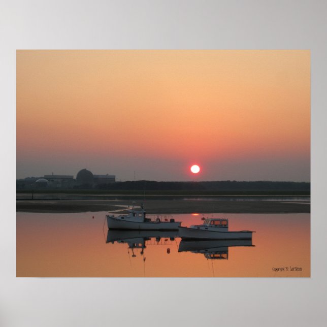 Seabrook Sunset Poster (Vorne)