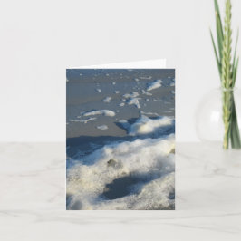 "Seafoam" - Anmerkungs-Karte Karte