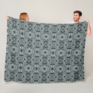 Seafoam Aquamarin Green Gran Angesagt Bohemisch Ba Fleecedecke