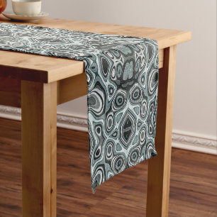 Seafoam Aquamarin Green Gran Angesagt Bohemisch Ba Kurzer Tischläufer