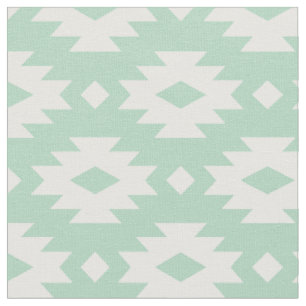 Seafoam Aztec Stoff