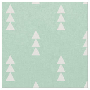 Seafoam-gestackte Dreiecke Stoff