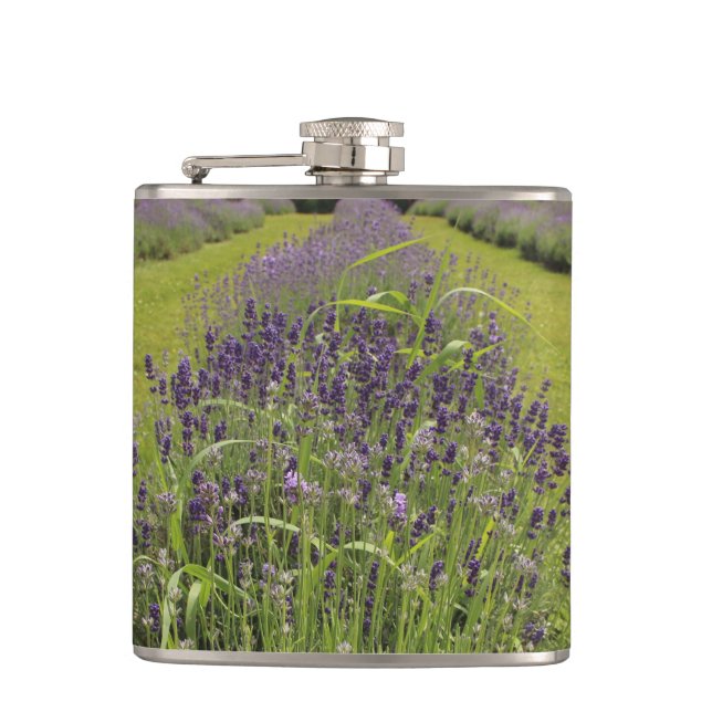 Seafoam Lavender Farm Flachmann (Vorderseite)