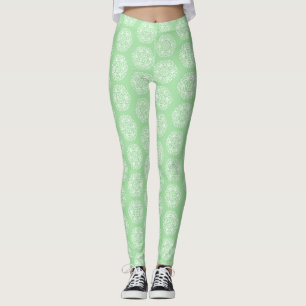 Seafoam Mandala Leggings