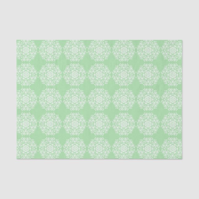Seafoam Mandala Seidenpapier (Vorderseite)