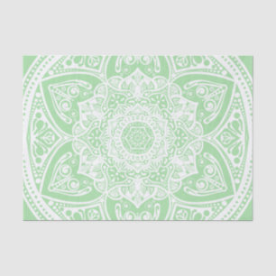 Seafoam Mandala Seidenpapier