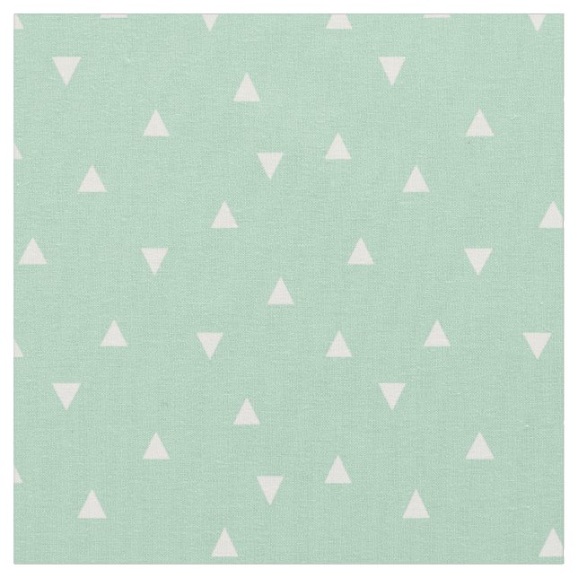 Seafoam-Scatter-Dreiecke Stoff (Nahaufnahme)