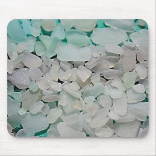 Seafoam Seaglass Mousepad