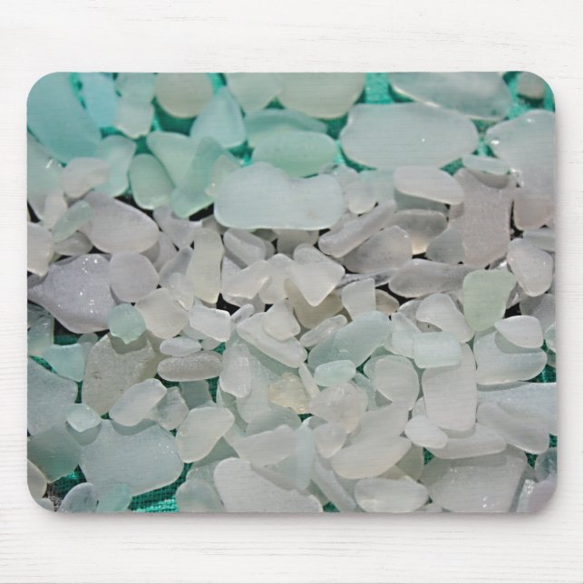Seafoam Seaglass Mousepad (Vorne)