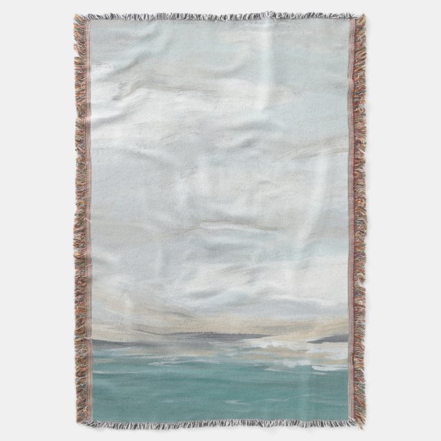 Seafoam Vista Decke (Vorderseite Vertikal)