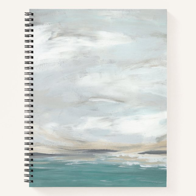 Seafoam Vista Notizbuch (Vorderseite)