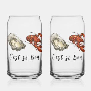 Seafood Glass Cans Dosenglas