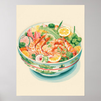 Seafood-Symphonie: Ein Fest in einer Schüssel Poster
