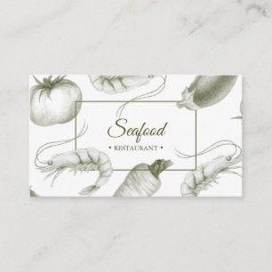 Seaforestaurant Business Card Visitenkarte