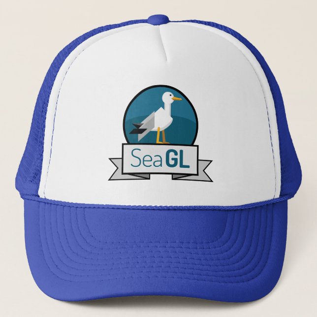 SeaGL Hut 2013 Truckerkappe (Vorderseite)