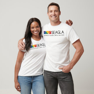 SEAGLA-Logo V-Neck-T-Shirt T-Shirt