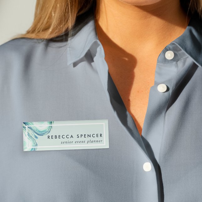 Seaglass Geode Namenschild (Von Creator hochgeladen)