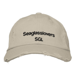 Seaglasslovers Bestickte Kappe