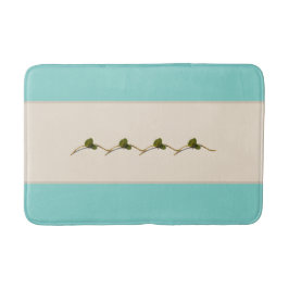 Seagrape Blooms Strip- Badematte