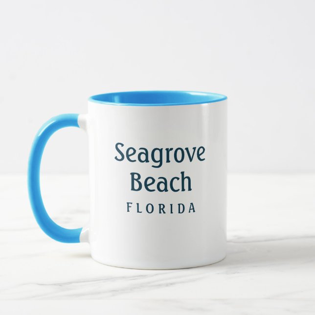 Seagrove Beach Floride Café Mug (Gauche)