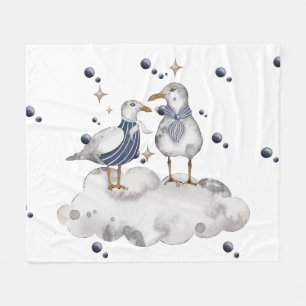 Seagull Adventure Baby Collection gemütlich Fleecedecke