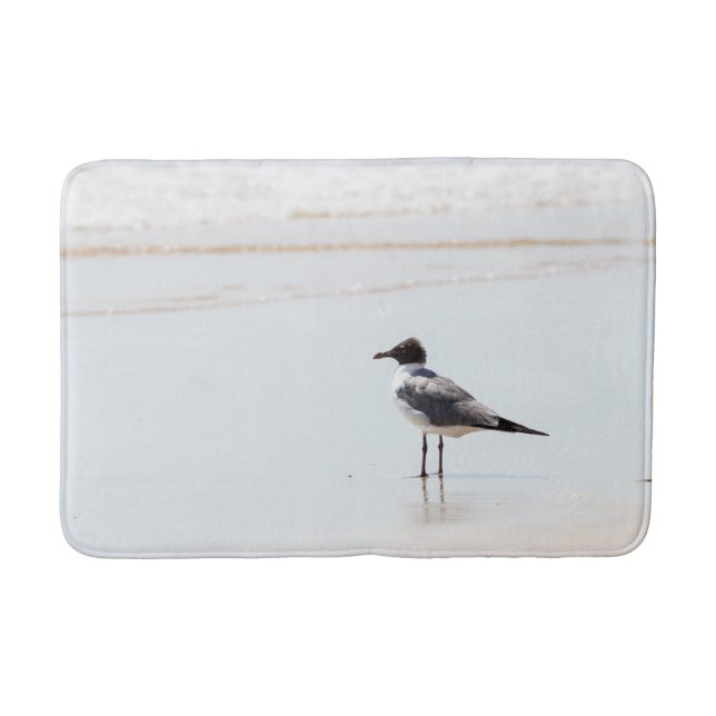 Seagull am Beach Bath Mat Badematte (Vorderseite)