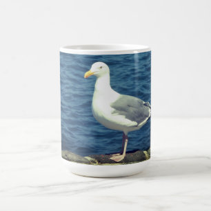 Seagull an der Bucht Kaffeetasse