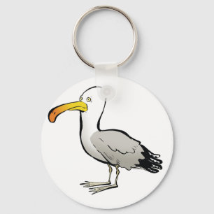 Seagull au naturel schlüsselanhänger