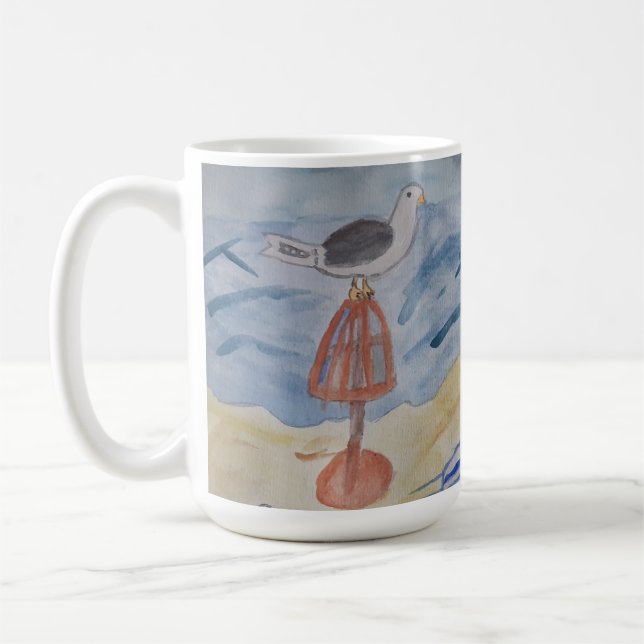 Seagull auf der Tasse (Links)