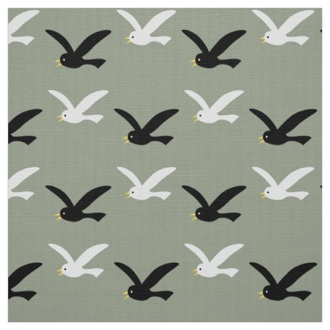 Seagull & Blackbird Stoff (Muster)