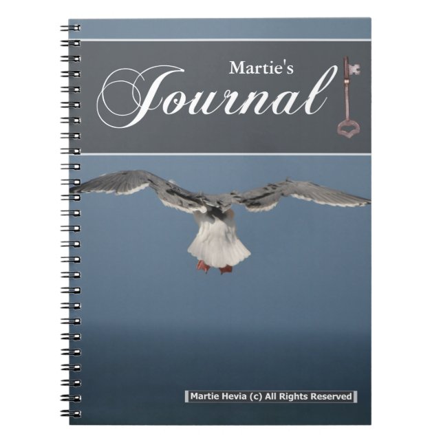 Seagull-Blätter-Journal Notizblock (Vorderseite)