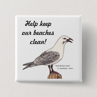 Seagull Button-Abzeichen Button