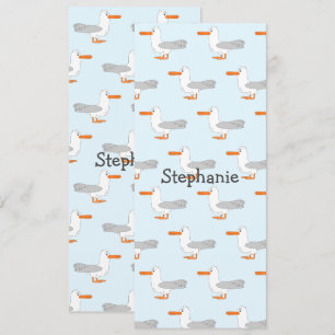 Seagull Design Personalisiertes Lesezeichen Einladung