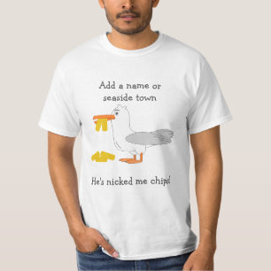 Seagull Er hat mir die Chips geknackt T-Shirt