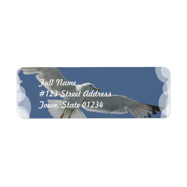 Seagull Flight Mailing Labels (Vorne)