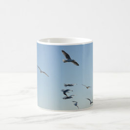 Seagull Flying Tasse