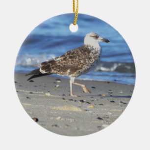 Seagull Foto Ornament