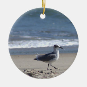 Seagull Foto Ornament