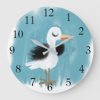 Seagull Große Wanduhr