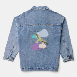 Seagull in the Clouds Jeansjacke