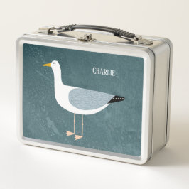 Seagull Nautic Name Metall Brotdose
