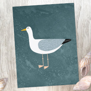 Seagull Nautical Postkarte