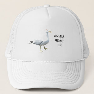 Seagull says Gimme a French Fry 2 Trucker Hat Truckerkappe