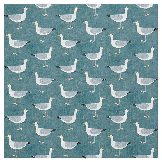 Seagull Stehend Stoff (Muster)